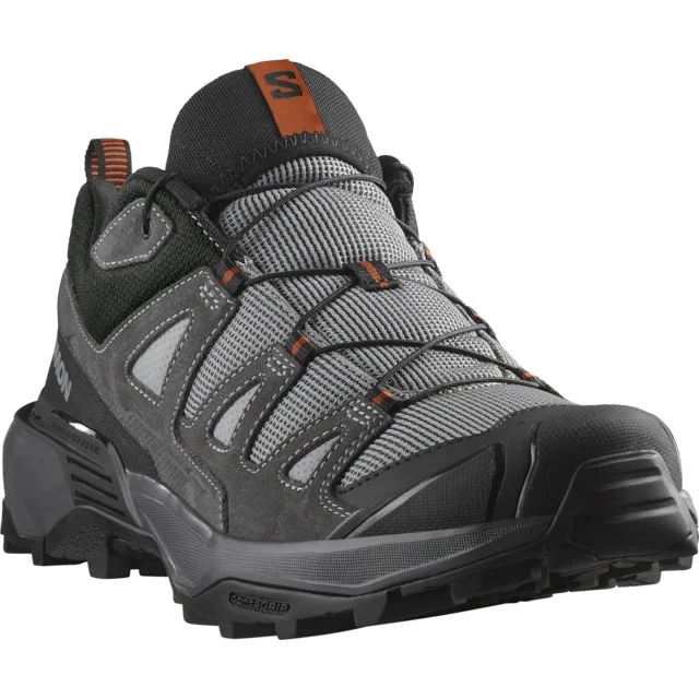 Salomon X Ultra 360 LTR Herren Wanderschuh, EU 45 1/3, Sharkskin/Asphalt/Caramel Cafe
