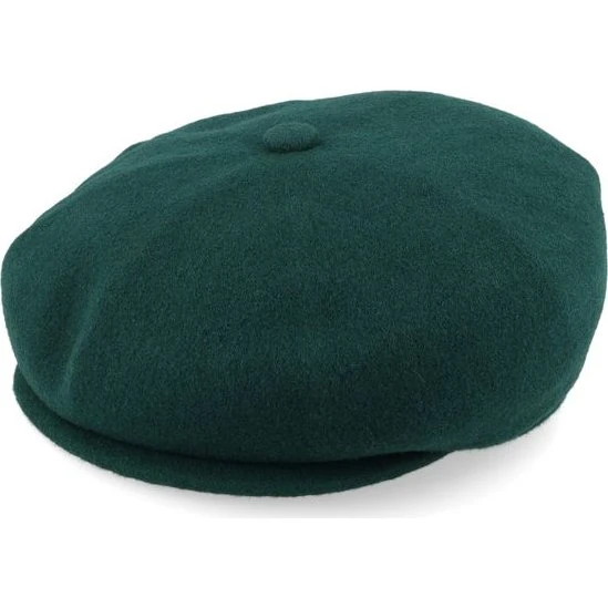 Kangol Wool Hawker Schiebermütze - Deep Emerald Grün