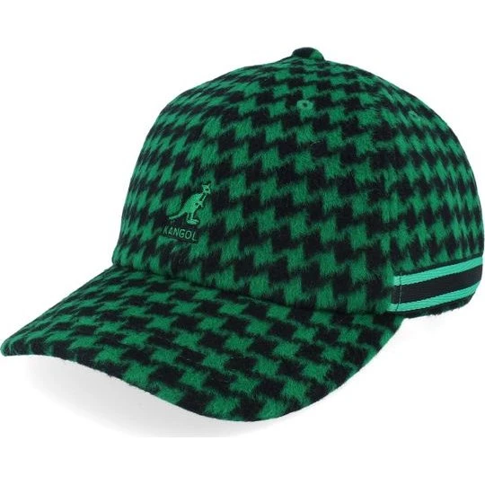 Kangol Baseball Cap Block Zig in Grün