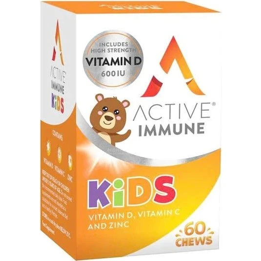 Active Iron Immune Kids Multivitamin Geleebonbons mit Vit. D, C & Zink