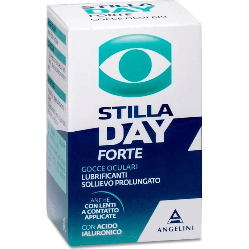STILLA DAY FORTE Schmierende Augentropfen mit Natriumhyaluronat