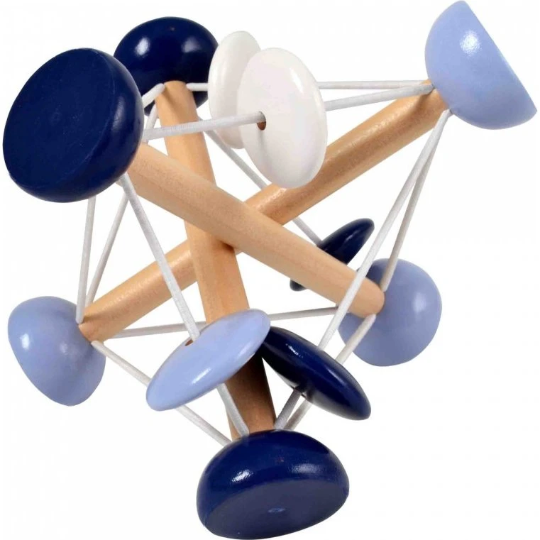 Magni Zauberkugel blau – Motorikspielzeug für Babys ab 6 Monaten