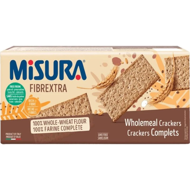 Misura Vollkorncracker Fibrextra Selection, 385 g