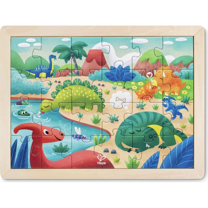 Hape Puzzle - Dinosaurier