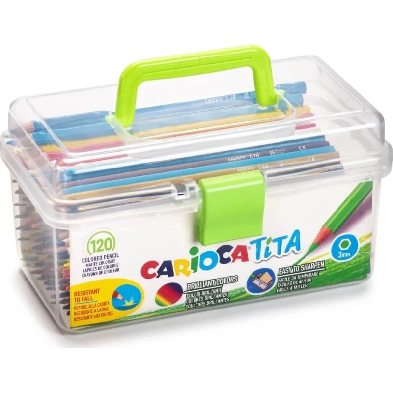 Carioca Buntstifte Set, 120 Stück