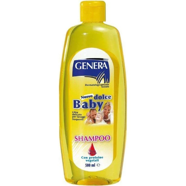 Genera Dolce Baby Shampoo mit Pflanzenproteinen, 500ml