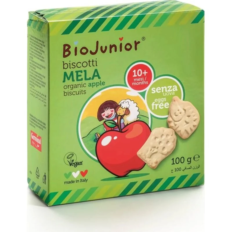 Germinal Bio-Kekse mit Apfel, vegan, ab 10 Monaten, 100 g