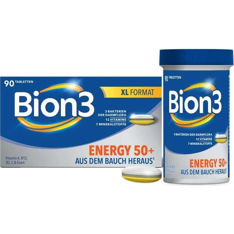 Bion3 50+ Energy Multivitamin, 90 Stück