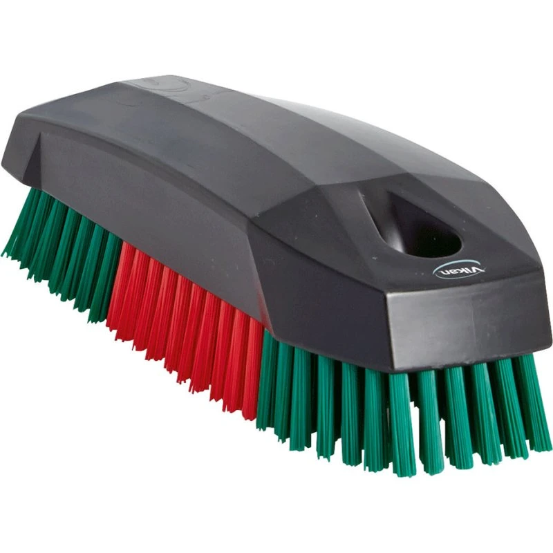 Vikan Handbürste 120 mm hart schwarz (3er Set)