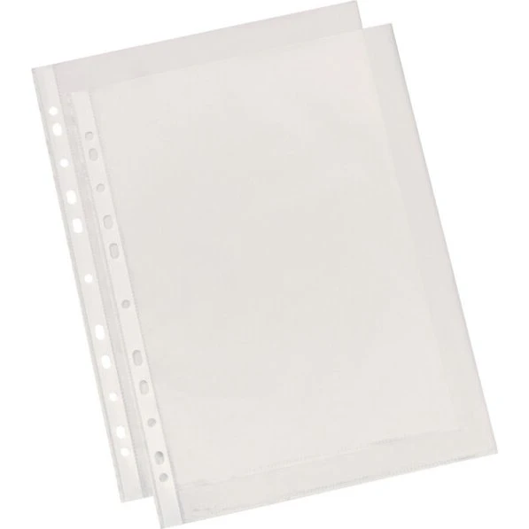 Esselte Prospekthülle Economy A4 0,05 mm genarbt