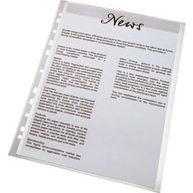 Esselte Tasche 38my PP geprägt A4 (25)