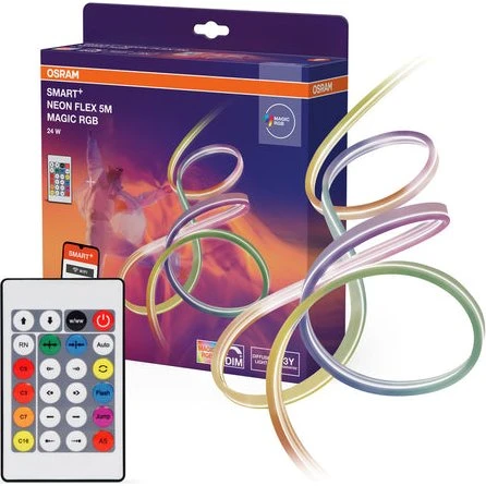 OSRAM Smart+ Neon Flex 5M RGB LED-Streifen mit Wifi & Fernbedienung
