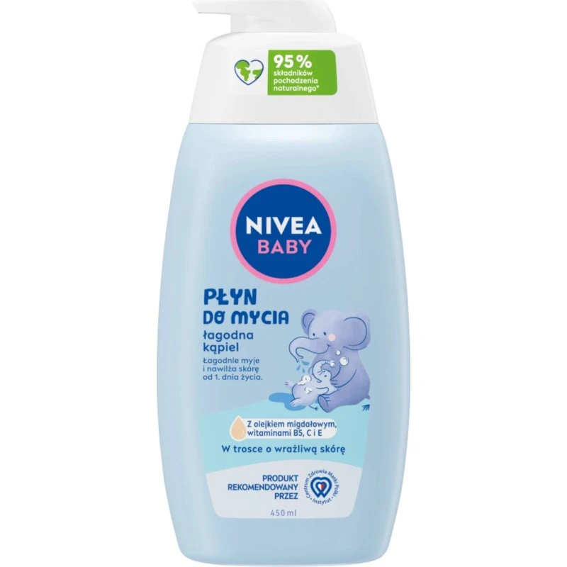 Nivea Baby Waschlotion Sanftes Bad, 450 ml
