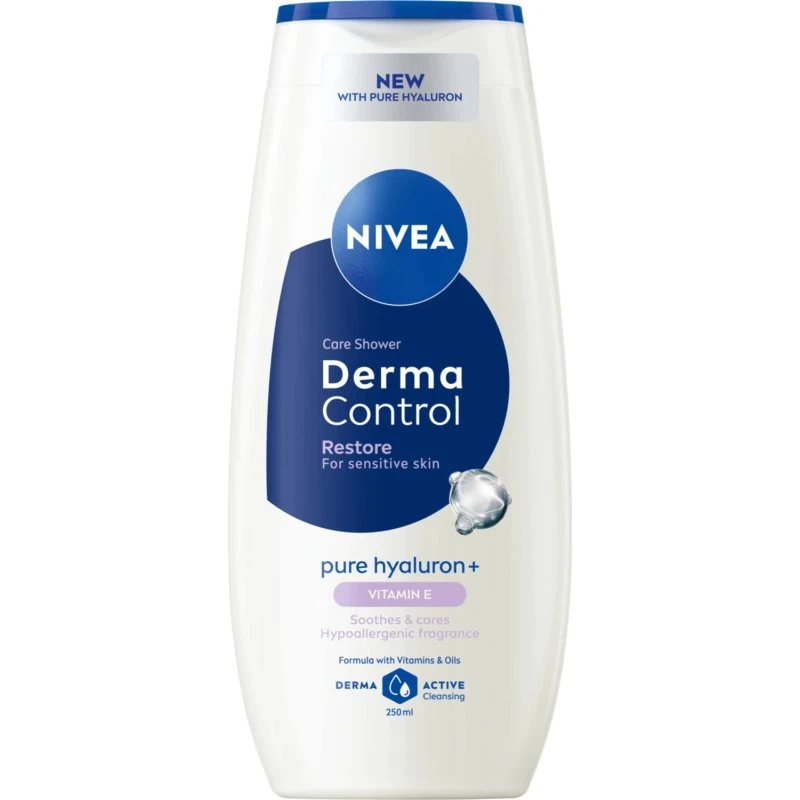 Nivea Derma Control Restore Duschgel, 250 ml
