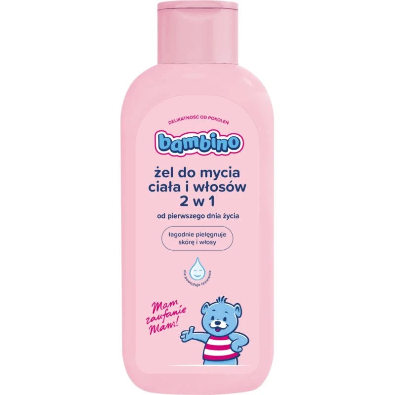 Bambino 2-in-1 Körper- und Haarwaschgel, 400 ml
