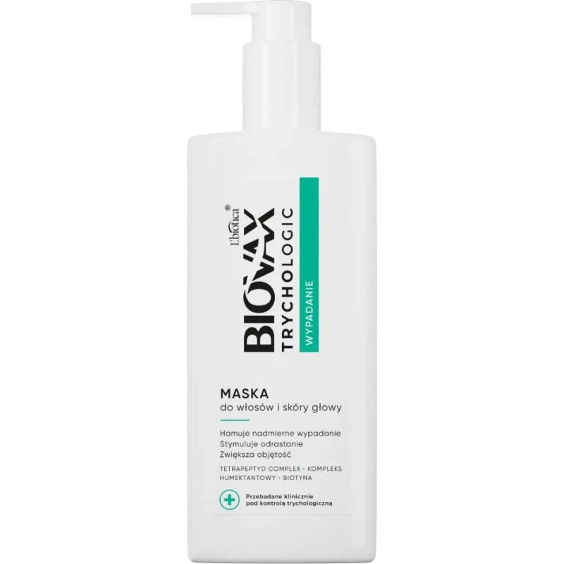 Biovax Trychologic Prolapse Haar- und Kopfhautmaske, 200 ml