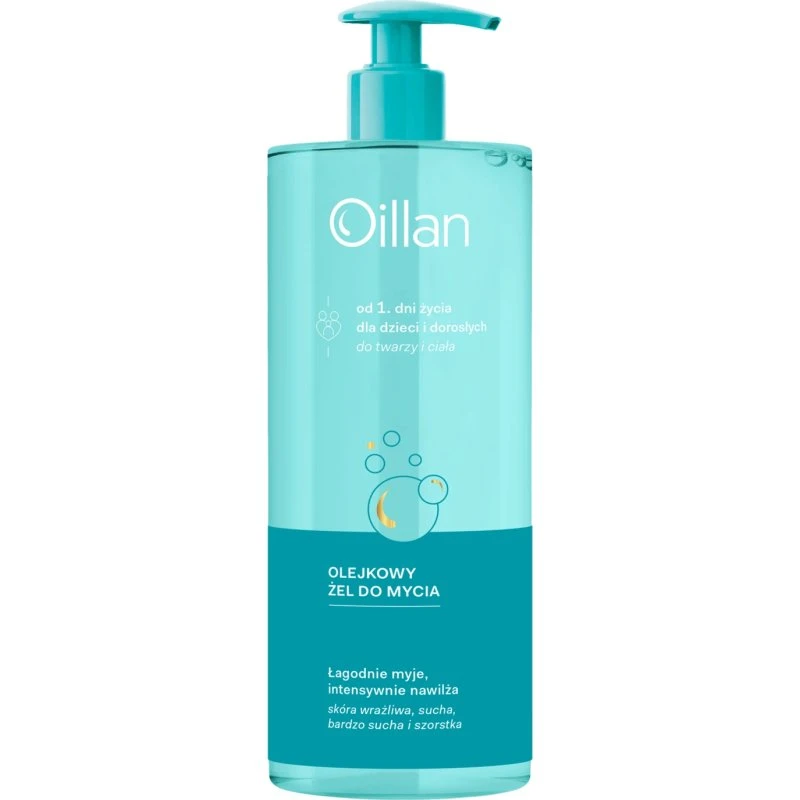 Oillan Waschgel auf Ölbasis, ab Tag 1, 750 ml