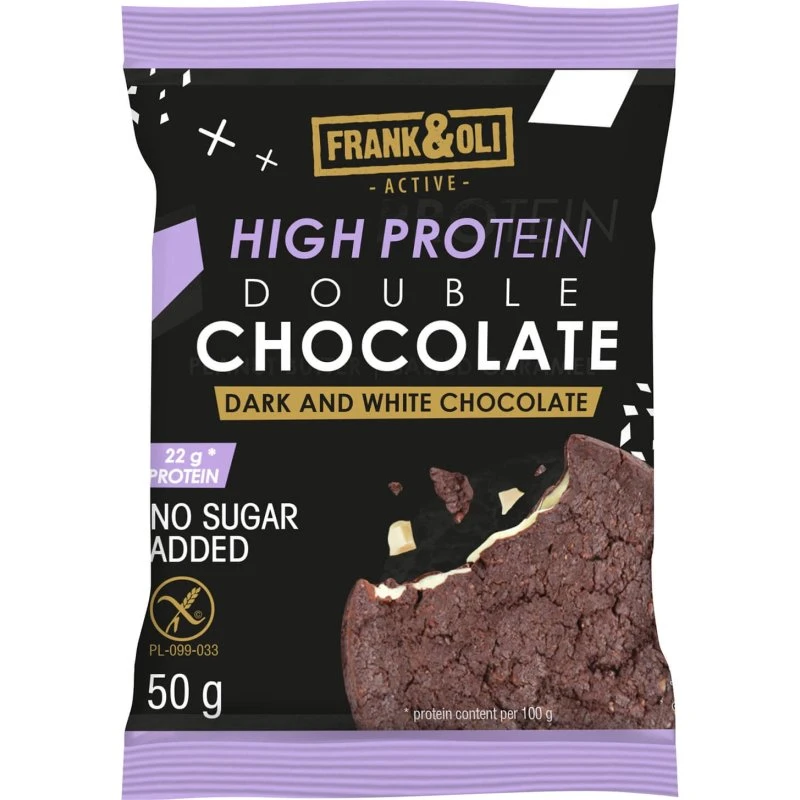 Frank&Oli High Protein Cookie, Schoko-Double, 50g