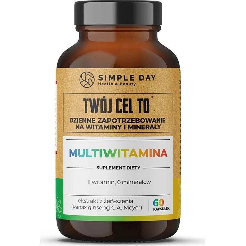 Simple Day Multivitamin, 60 Kapseln