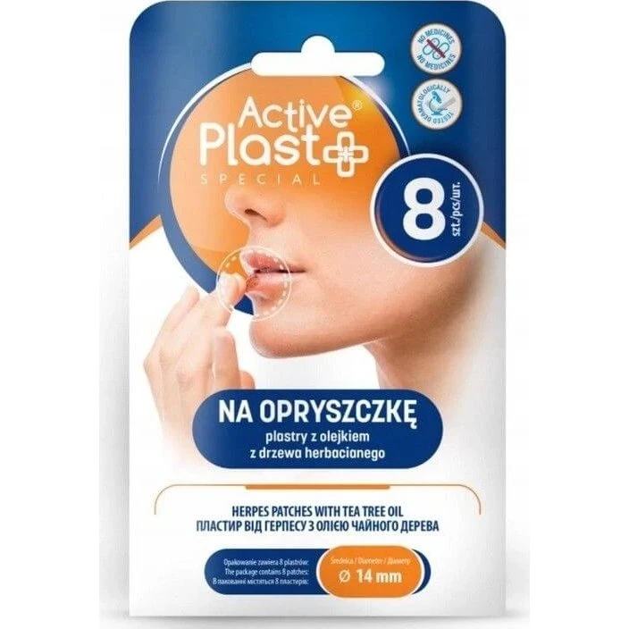 ActivePlast Spezial-Herpespflaster mit Teebaumöl