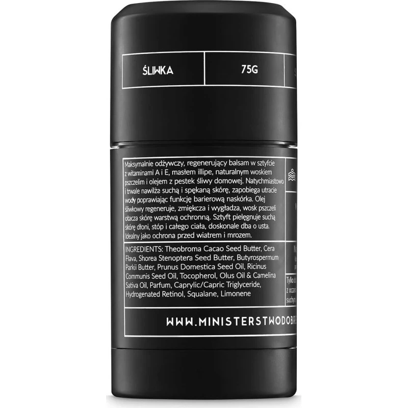 Ministry of Good Balsamstift Pflaume, 75 g