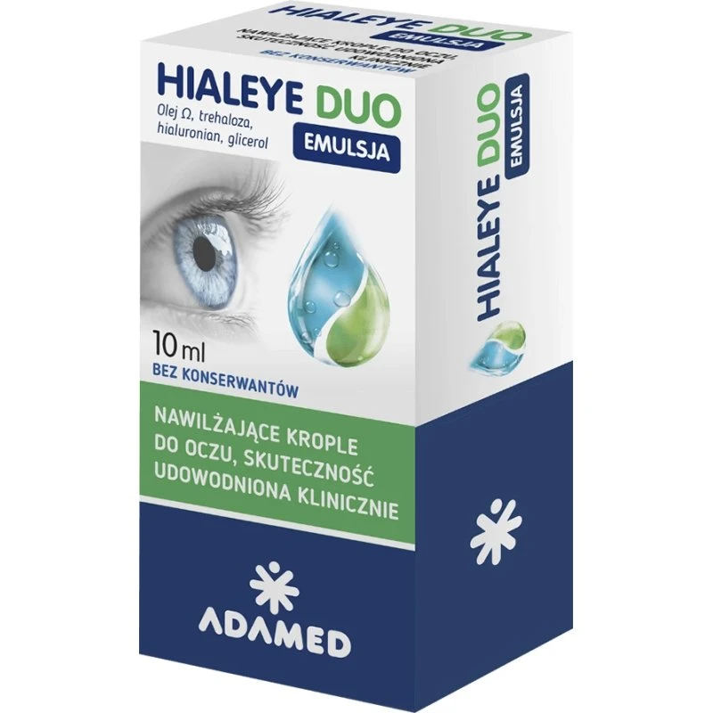 Hialeye Duo Emulsion Augentropfen, 10 ml