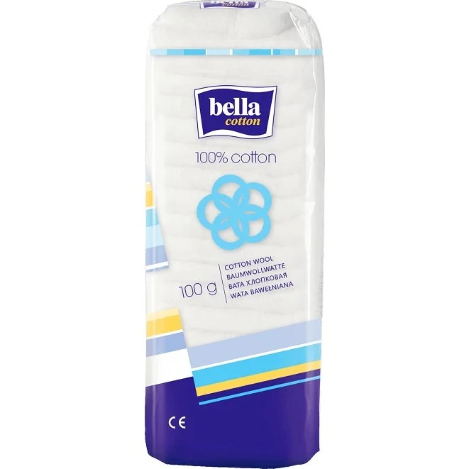 Bella Vata Baumwolle, 100g, 100% weich & saugfähig