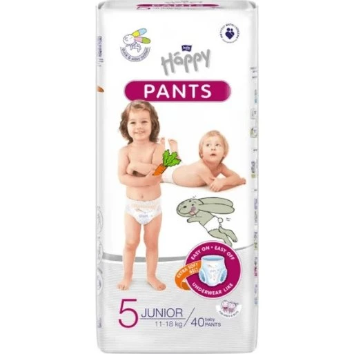 Happy Windelhosen Junior Nr. 5 (11-18 kg), 40 Stück