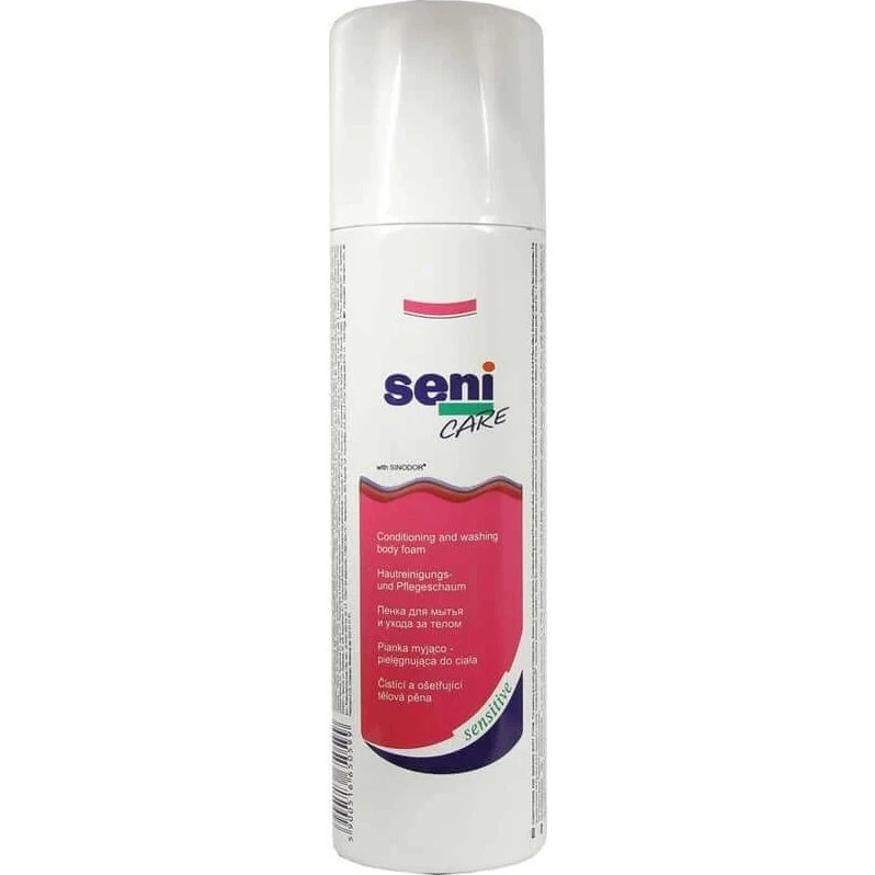 SENI Pflegeschaum 500 ml für gereizte Haut