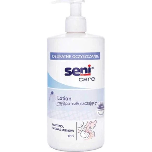 Seni Care Sanftes Reinigungs- und Gleitgel, 500 ml