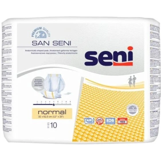Seni San Normal Inkontinenzeinlagen, 10 Stück