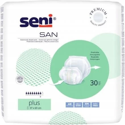 Seni San Anatomische Windeln Plus, 30 Stück