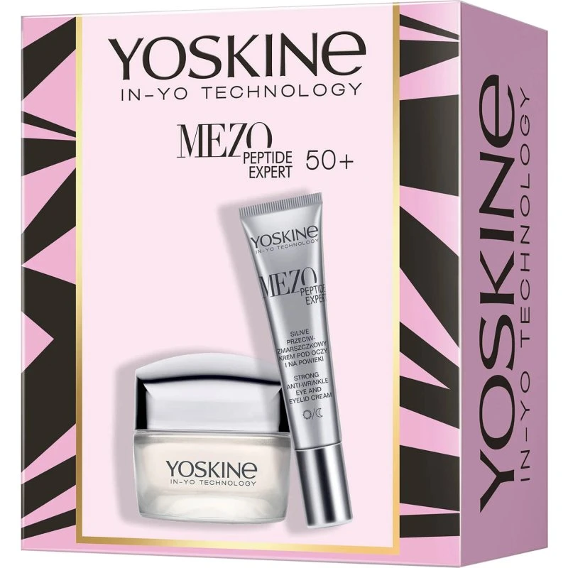 Yoskine Meso Peptide Expert 50+ Set (Gesichtscreme 50ml & Augencreme 15ml)