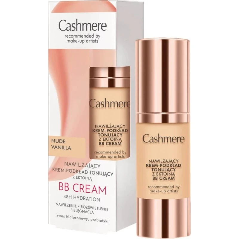 Cashmere BB-Creme Feuchtigkeitsspendend & Straffend, Nude Vanilla, 30ml
