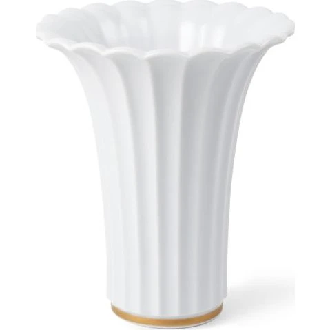 Royal Copenhagen Weihnachtsvase Goldrand 23 cm