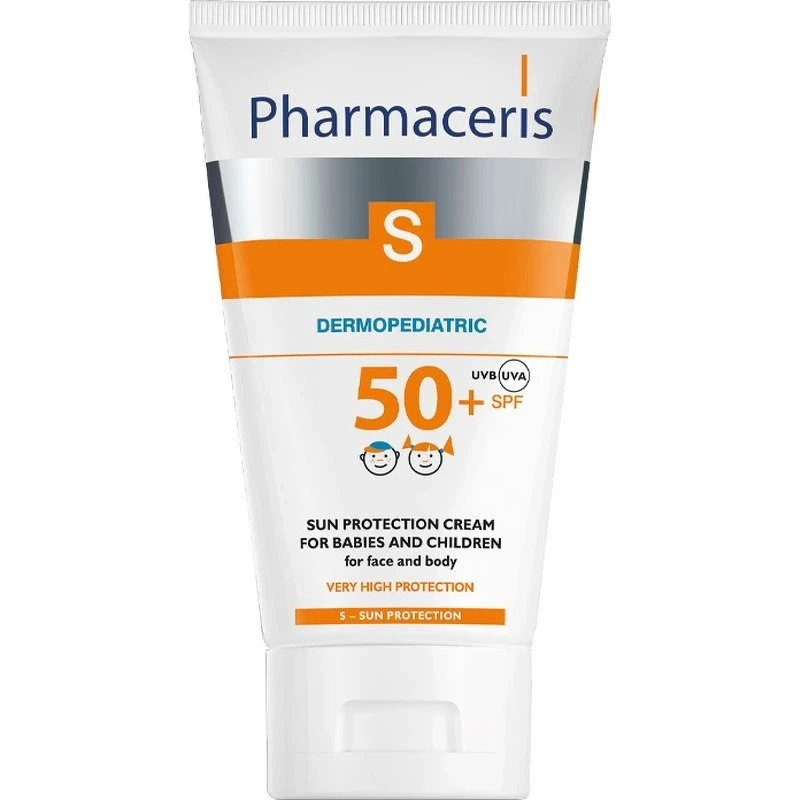 Pharmaceris S Dermopediatric Sonnenschutzcreme SPF 50+, 125 ml