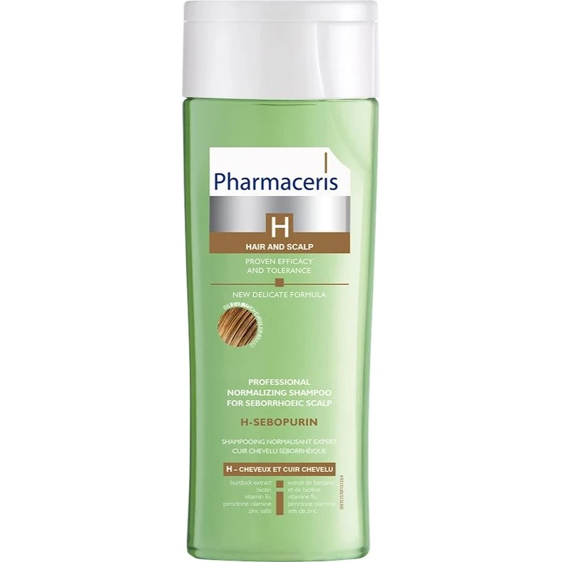 Pharmaceris H Sebopurin Normalisierend Shampoo für fettige Kopfhaut, 250 ml