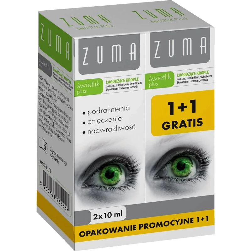 Zuma Eyebright Plus Augentropfen, 2 x 10 ml