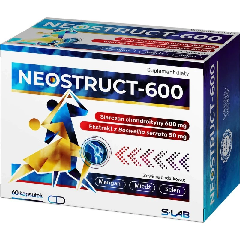 Neostruct-600 Chondroitin & Boswellia - 60 Kapseln
