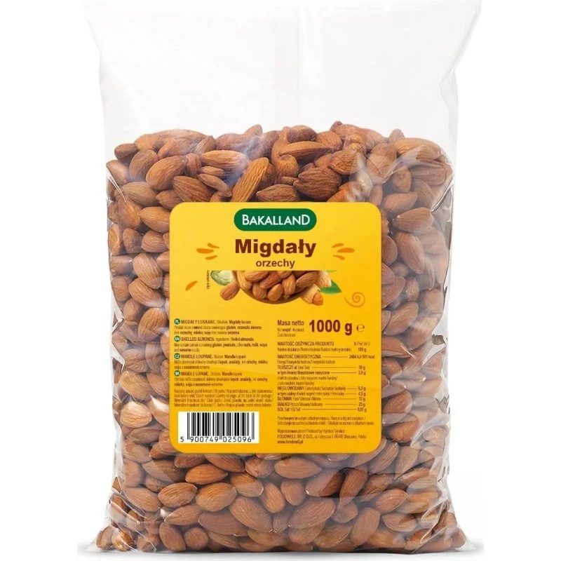 Bakalland Geschälte Mandeln 1 kg