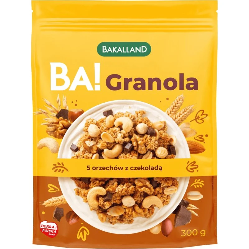Bakalland BA! Müsli 5 Nüsse, 300 g