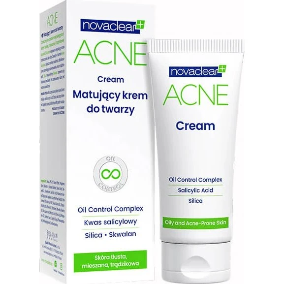Novaclear Aknebekämpfende Mattierende Gesichtspflege, 40ml