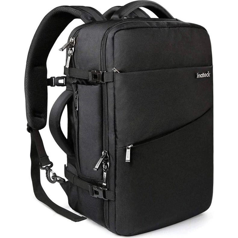 inateck Notebook-Rucksack 15,6-17 Zoll 40L schwarz BP03001