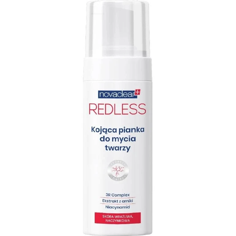 Novaclear Rotlos Beruhigender Gesichtsreinigungsschaum, 100 ml
