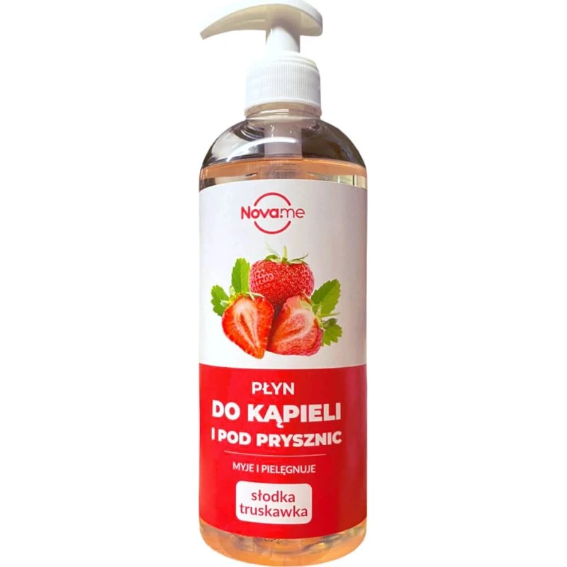 Novame Bade- und Duschlotion Sodka-Erdbeere, 500 ml