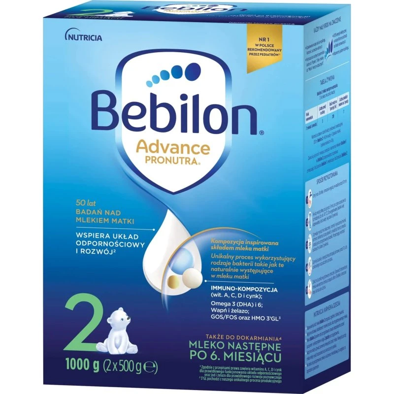 Bebilon Advance Pronutra 2 Folgemilch, 1000g, ab 6 Monaten