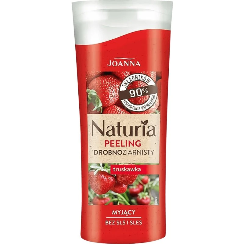 Joanna Naturia Feines Körperpeeling Erdbeere, 100 ml