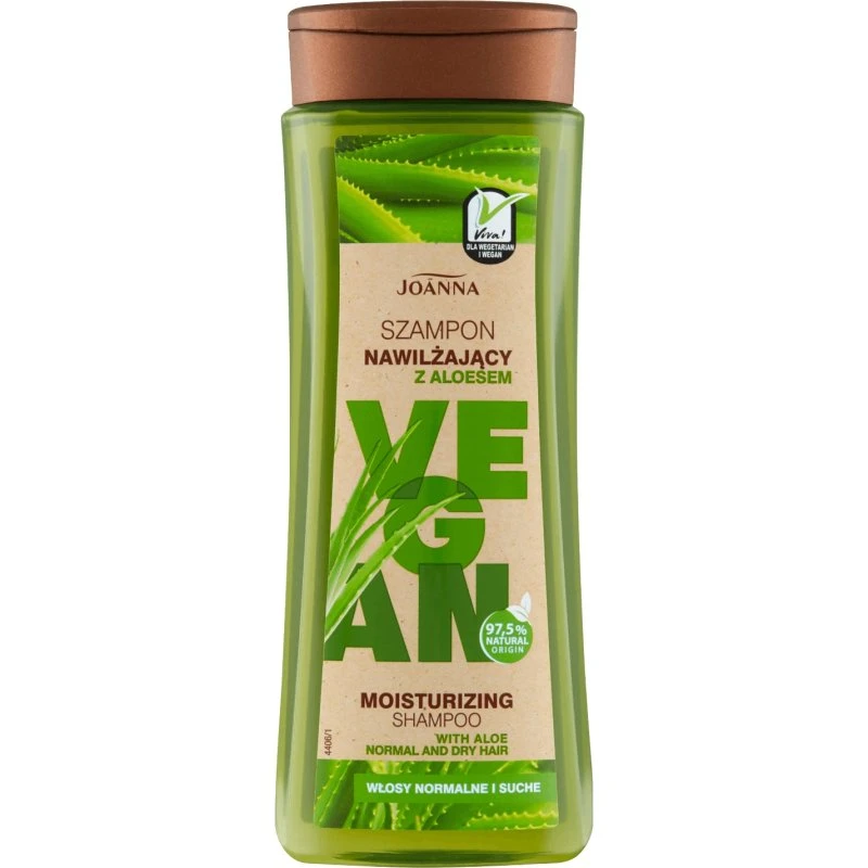 Joanna Vegan Feuchtigkeitsshampoo mit Aloe Vera, 300ml