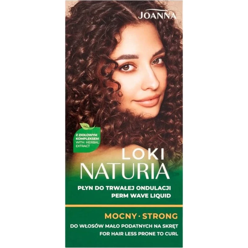 Joanna Naturia Curls Dauerwellflüssigkeit Strong, 2 x 75 ml
