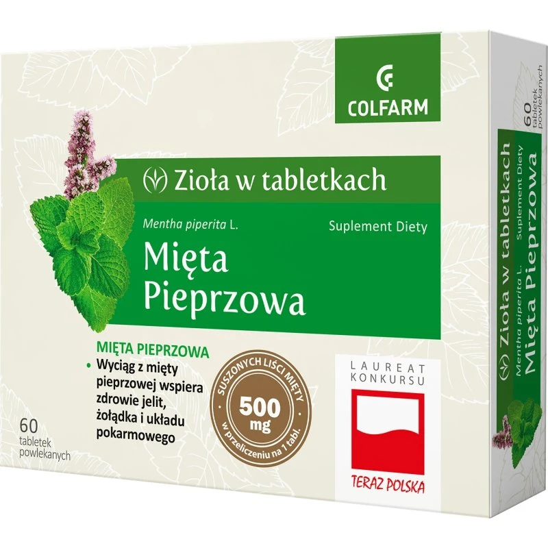 Kräutertabletten Pfefferminz, 60 Filmtabletten